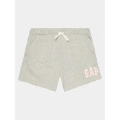 Gap Športne kratke hlače 890984-00 Siva Regular Fit