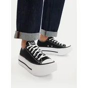 Converse Modne superge Chuck Taylor All Star Lift Double Stack Platform A15490C Črna