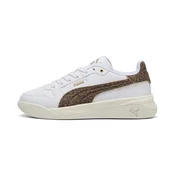 PUMA Court Bae Feline Sneakers Women, Shoes, White/Soft Taupe/Gold, 37