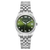 Régler Analogna ura Régler Liberté Steel Silver - Olive Green srebrna