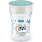 Nuk Magic Cup Skodelica s pokrovčkom, 230ml, roza