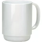 Ornamin plastična skodelica 300 ml, bela