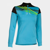 ELITE X SWEATSHIRT FLUOR TURQUOISE BLACK XS