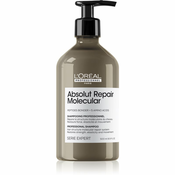 Loreal Professionnel Šampon za poškodovane lase Absolut Repair Molecular ( Professional Shampoo) (Obseg 500 ml)