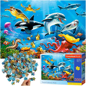 CASTORLAND puzzle tropski podvodni svijet 200kom.