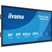 iiyama TE8615A-B2AG znakovni zaslon Interaktivna ravna ploca 2,17 m (85.6) Wi-Fi 550 cd/m2 4K Ultra HD Crno Ekran osjetljiv na dodir Ugradeni procesor Android 24/7
