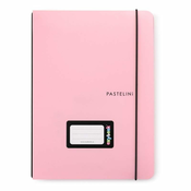 Bilježnica PP Oxybook A5 40 listova PASTELINI roza