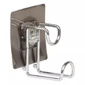 TENDANCE KUKA 6,5X8X9,3CMZA PESKIRE NA LEPLJENJE HROM