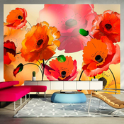 Foto tapeta - Velvet poppies 200x154
