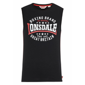 Moška majica brez rokavov Lonsdale 114758-Black