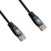 DATACOM Patch kabel UTP CAT5E 10m črn