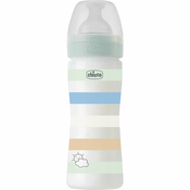 Chicco Well-being Colors steklenička za dojenčke Boy 2 m+ 250 ml