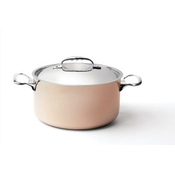 Lonec PRIMA MATERA, 24 cm, 5,7 l, za indukcijo, kuhalnik, de Buyer