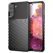 MG Thunder silikonska maska za Samsung Galaxy S22 Ultra, crno