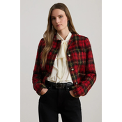Suknjič s primesjo volne Lauren Ralph Lauren