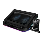 Postolje za laptop Gamdias Aether P1-9201 2x135mm/usb-c/usb-a