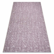 eoshop Preproga COLOR 47373260 SISAL vrste, trikotniki, ribja kost vijolična/bež ( - Velikost: 200x290 cm)