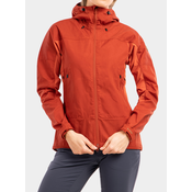 Ženska jakna Fjallraven Abisko Lite Trekking Jacket - cabin red/rowan red