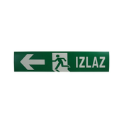 BB Link nalepnica za panik lampu - izlaz levo 221x47mm ( LE516/2 )