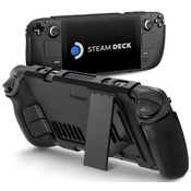Spigen Thin Fit with Kick Stand, black - Steam Deck (ACS06040)