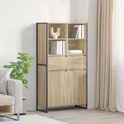 Kreveta 2 pcs Sonoma 81 x 36 x 150.5 cm Konstruirano drvo