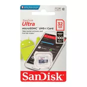 SANDISK spominksa kartica Ultra microSDHC - 32GB