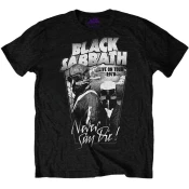 Black Sabbath Majica Never Say Die Unisex Black M