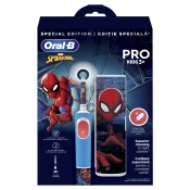 Elektricna cetkica za zube Oral-B - Vitality Pro Kids, 1 nastavak, Spiderman