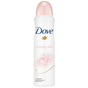 Dove Powder Soft antiperspirant v pršilu 48 H (Warm Powder Scent) 150 ml