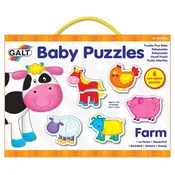Galt Baby puzzle Kmetija 6x2 kosov