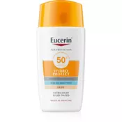 Eucerin Sun Hydro Protect Fluid ultra lagane teksture SPF50+ svijetla nijansa
