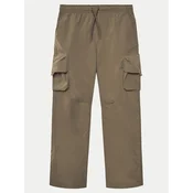 Jack & Jones Junior Hlače iz tkanine 12269493 Rjava Regular Fit