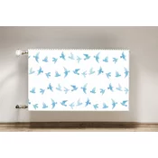tulup.si Pokrov za radiator PVC Lastovke 100x60 cm