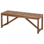 NÄMMARÖ Klupa,spolja, svetlosmede bajcovano, 120 cm