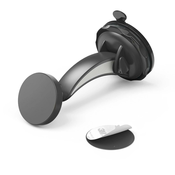 HAMA Magnet držalo za mobilni telefon v avtomobilu s priseskom, 360-stopinjska rotacija, Uni