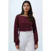 Trend Alacati Stili Ženska bluza Alc-X14393, Bordo