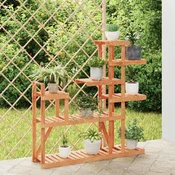 Stalak za cvijece 110 x 25 x 111 cm od masivne jelovine