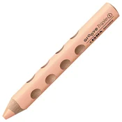 Lyra Groove TripleOne Ergonomic Triangular 3-In-1 Barvni svinčnik Peach Rose 1 kos