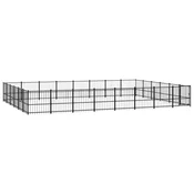 Vanjski kavez za pse celicni 45,16 m2
