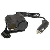 slomart Razširjevalnik avtomobilskega vžigalnika Blow, 1x vtič, 2x vtičnica + kabel