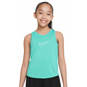 Majica kratkih rukava za djevojcice Nike Dri-Fit One Training Tank - clear jade/white