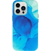 Usnjen Ink ovitek iPhone 13 - moder