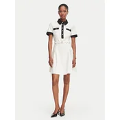 GUESS Obleka CLAUDIE črna / bela