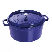 Cocotte cooking pot, cast iron, 28cm/6,7L, Dark Blue - Staub