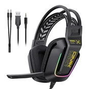Gaming slušalke ONIKUMA X13 z 50mm gonilniki in RGB osvetlitvijo - black