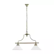 Rabalux 2707 - Lestenec na verigi MARIAN 2xE27/60W/230V