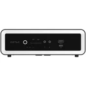Zotac ZBOX CI629 Nano Barebone Intel Core i3-1315U 2XDDR5 SODIMM 1xSATA 1xM.2 Dual Lan WiFi 6 Blueatooth 5.2 4xUSB 3.1 1xUSB 2.0