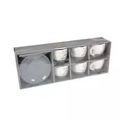 Sigma Set šoljica za kafu sa tacnama RXG-N22869-C, 6 komada, 220 ml