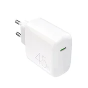 Puro Kompakten USB-C 45 W omrežni polnilnik – bel