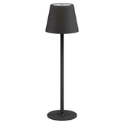 Goobay brezžična LED 2,7W 170lm solarna črna namizna svetilka